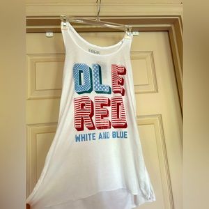 NWT Super cute tank or bathing suite cover up.